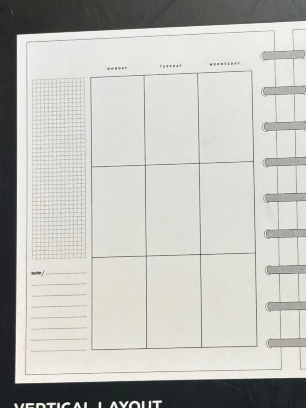 The Happy Planner includes 12